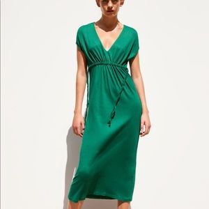 ZARA Textured Weave Dress
